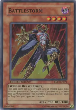 Yugioh Battlestorm RGBT-ENSP1 Super Rare Limited Edition LP - Image 1