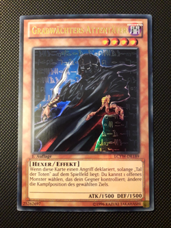 Yu-Gi-Oh! Grabwachters Attentater, LCYW-DE189, UR, 1. Auflage, Excellent - Image 1
