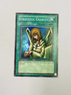 Yu-Gi-Oh! TCG Graceful Charity #SDP-040 Unlimited FOIL - Image 1