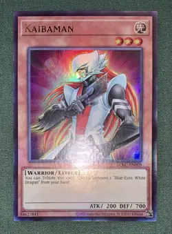 Yugioh Kaibaman LCKC-EN009 (2020 Reprint) Ultra Rare NM w/Tracking - Image 3