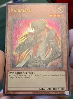 Yugioh Kaibaman LCKC-EN009 (2020 Reprint) Ultra Rare NM w/Tracking - Image 5