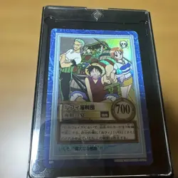 One Piece Carddass Hyper Battle Luffy Pirates Pirate's Banquet S01 Rare - Image 1