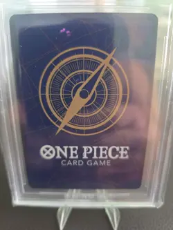 2025 One Piece - A Fist Of Divine Speed OP-11 Honesty Impact Alt Art R BGS 10 - Image 5