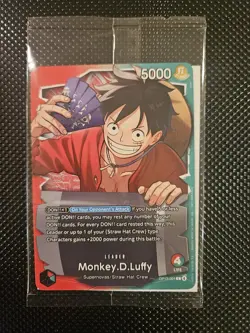 Monkey.D.Luffy (Ichiban Kuji Exclusive) OP13-001 One Piece Promo English Sealed - Image 1