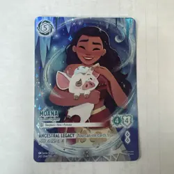 Disney Lorcana TCG Moana - Curious Explorer (Iconic) - Winterspell 242/204 - Image 1
