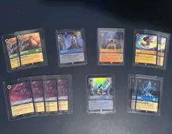 Disney Lorcana Fabled 13- Card Lot - Legendaries and Epics - Mickey Stitch Hades - Image 1