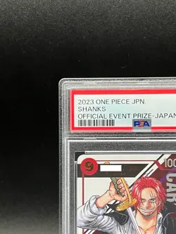 PSA10 Shanks OP01-120 Flagship Battle Prize For Japan ONE PIECE Japanese Serial - Image 3
