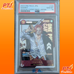 PSA10 Shanks OP01-120 Flagship Battle Prize For Japan ONE PIECE Japanese Serial - Image 1