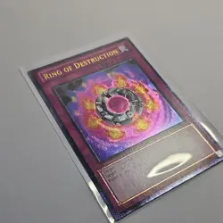 Yu-Gi-Oh! Ring of Destruction DPKB-EN036 Kaiba Trap Foil ULTIMATE RARE - Image 3