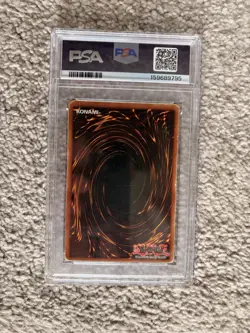 Konami Blue-Eyes White Dragon SDK-001 Holo Ultra Rare Unlimited 2002 PSA 1 - Image 2
