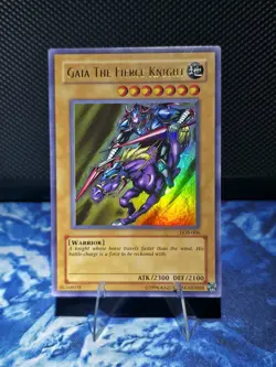 Gaia the Fierce Knight LOB-006 "The Legend of Blue Eyes White Dragon" Ultra Rare - Image 1