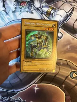 Elemental Hero Sparkman | EHC2-EN001 | Secret Rare | LIMITED EDITION VLP (WNU) - Image 2