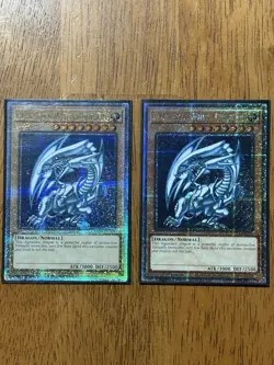 Blue-Eyes White Dragon (Quarter Century Secret Rare - QCSR) MP24-EN001 *EURO* - Image 2