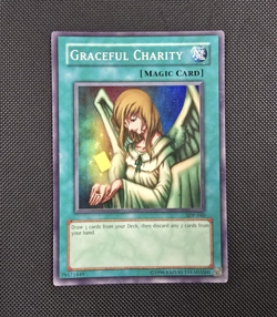 Konami Yu-Gi-Oh! Graceful Charity Starter Deck Pegasus Super Rare SDP-040 - Image 1