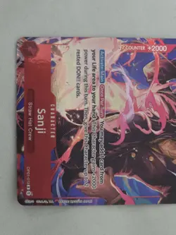 ONE PIECE Card Game Romance Dawn| Sanji OP01-013 | alt-art PRE-ERRATA | ENGLISH - Image 4