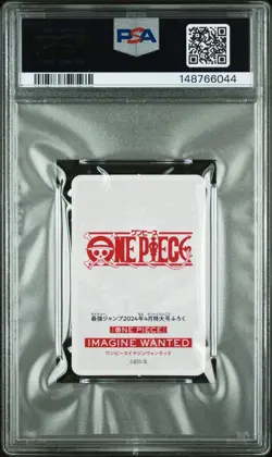 One Piece CCG Nami Imagine Wanted PSA 10 Japanese Mini Perforated Theme Card - Image 2