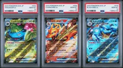 PSA 10 SET svG VENUSAUR & CHARIZARD & BLASTOISE SPECIAL DECK SET ex POKEMON JP - Image 1