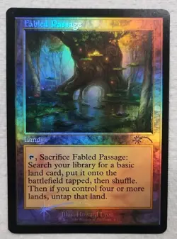Fabled Passage Foil Land MTG - Image 1