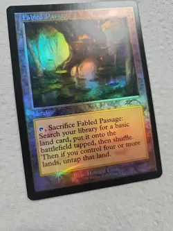 Fabled Passage Foil Land MTG - Image 2