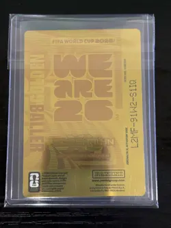 Panini Adrenalyn XL FIFA World Cup 2026 Cristiano Ronaldo Golden Baller - Image 2