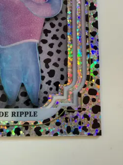 2024 Topps Chrome Disney Wade Ripple Black and White 18/101 Pixar Elemental - Image 5