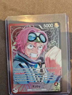 Koby (OP11-001) Leader Card [Alternative Art] [English] One Piece TCG - Image 1