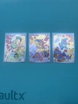 Pokemon TCG First Partner Illustration Collection Series 2 Johto Starters Set - Image 1