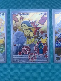 Pokemon TCG First Partner Illustration Collection Series 2 Johto Starters Set - Image 3