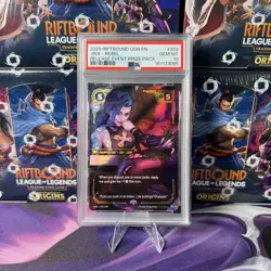 2025 Jinx - 202/298 Riftbound Origins League Of Legends Prize Pack PSA 10 - Image 1