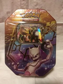 Pokemon TCG Black & White Mewtwo EX Tin - factory Sealed. 885493552850 - Image 1
