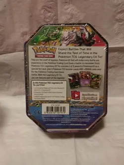Pokemon TCG Black & White Mewtwo EX Tin - factory Sealed. 885493552850 - Image 4