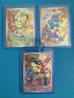 Pokemon TCG: First Partner Illustration Collection Series 2 - JOHTO GEN 2 set - Image 1