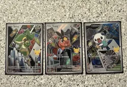 Pokemon TCG First Partner Illustration Collection Series 2 Unova Gen 5 Set - Image 1