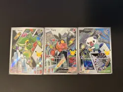 Pokemon TCG First Partner Illustration Collection Series 2 Unova Gen 5 Set - Image 1