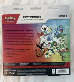 Pokemon TCG First Partner Illustration Collection Series 2 3-Pack Promo Booster - Image 2