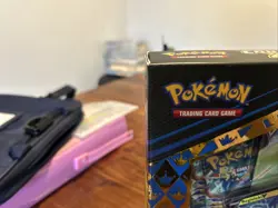 Pokemon TCG Crown Zenith Regieleki V Collection Box Sealed 4 Packs Promo - Image 2