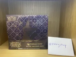 Pokemon - Paldean Fates - Pokemon Center Elite Trainer Box ETB Sealed - Image 1