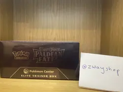 Pokemon - Paldean Fates - Pokemon Center Elite Trainer Box ETB Sealed - Image 4