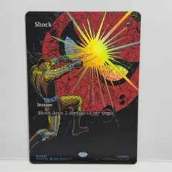 Shock Borderless Foil #27 Mythic MTG Spider-Man MAR EN NM - Image 1