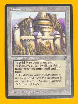 MTG HAMMERHEIM Legends (OldManMTG 013-906) - Image 1
