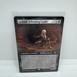 Gollum, Scheming Guide Extended Art The Lord of the Rings Magic The Gathering - Image 1