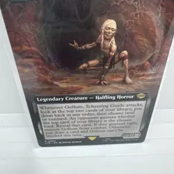 Gollum, Scheming Guide Extended Art The Lord of the Rings Magic The Gathering - Image 3