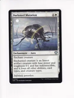 MAGIC THE GATHERING MTG COMMANDER: SECRETS OF STRIXHAVEN DARKSTEEL MUTATION - Image 1