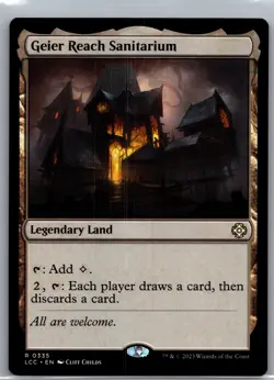 Geier Reach Sanitarium R Commander: The Lost Caverns of Ixalan 335 NM Normal - Image 1