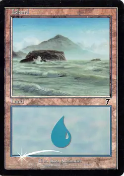 Island () Foil L 7th Edition 333 HP - Image 1