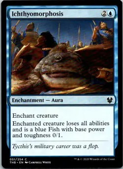 Ichthyomorphosis Magic The Gathering Theros Beyond Death Mint X1 - Image 1