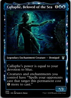 Callaphe, Beloved Of The Sea Magic The Gathering Theros Beyond Death Mint X1 - Image 1