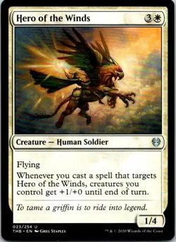 Hero Of The Winds Magic The Gathering Theros Beyond Death Mint X1 - Image 1