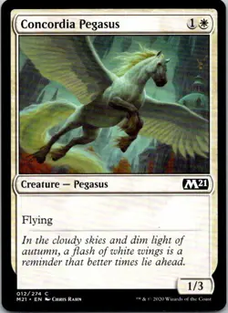 Concordia Pegasus Magic The Gathering 2021 Core Mint X1 - Image 1