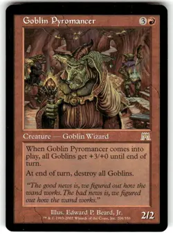 Goblin Pyromancer Onslaught Regular MTG - Image 1